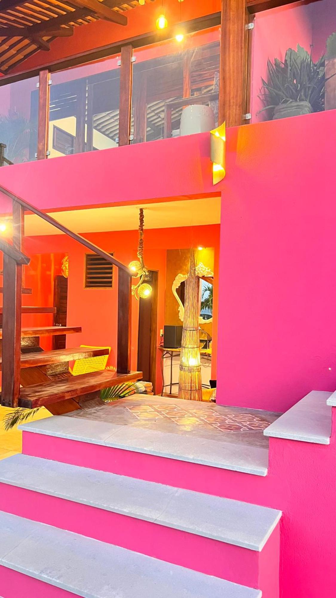 Castelo Pink Boutique Hotel Uruau Bagian luar foto